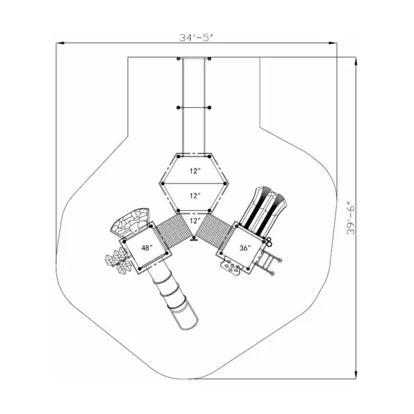 Nichols Inclusive Play Structure