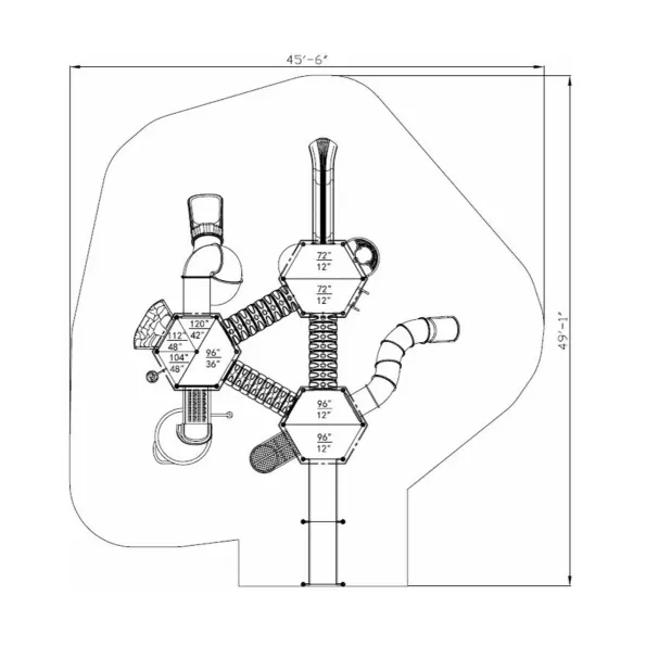 Okeene Inclusive Play Structure