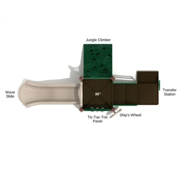 Patriot's Point Spark Structure