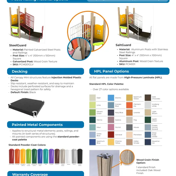 Border Pinyon Canopy Quest Play Structure
