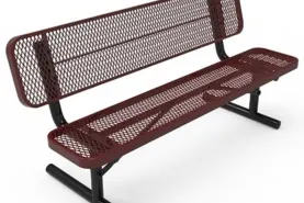 Metal with Plastic Coating Benches