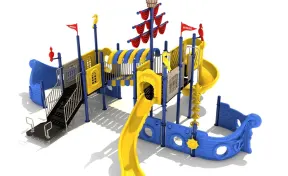 Voyage Round the World Pirate Ship Play Structure