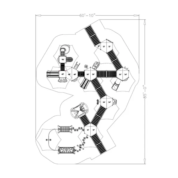 Shidler Inclusive Play Structure