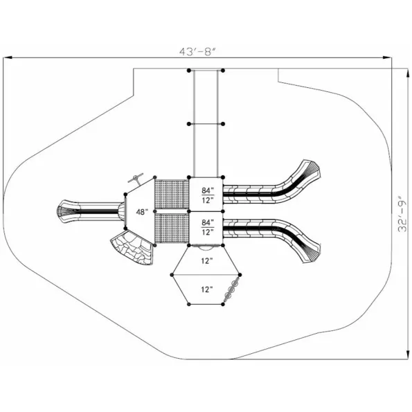 Simms Inclusive Play Structure