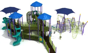 Sportsmen Inclusive Play Structure