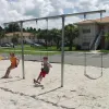3-Seat T-Swing Heavy Duty Frame thumbnail 2
