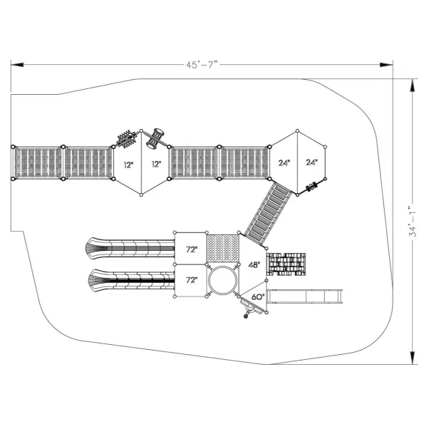 Taft Inclusive Play Structure
