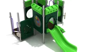 Teetotum Turret Castle Spark Playground Structure