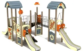 Texas Sugarberry Canopy Quest Play Structure