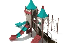 Lionheart Lair Castle Spark Playground Structure