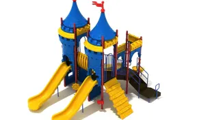 Paddock Point Castle Spark Playground Structure