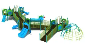 Wysteria Wilds Inclusive Play Structure