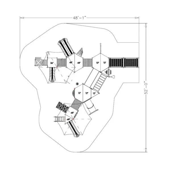 Wolf Inclusive Play Structure