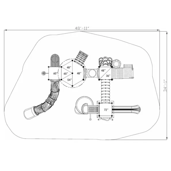 Woodward Tree House Play Structure